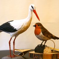 Wildlife Garden &ndash; Handgeschnitzte V&ouml;gel bei Berganza in Bamberg